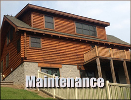  Fulton County, Kentucky Log Home Maintenance